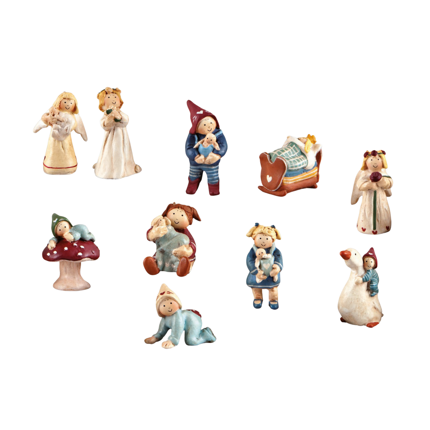 "Fortune Folk" LOVE BABIES 6cm SET 12 pz. ass (12/48)