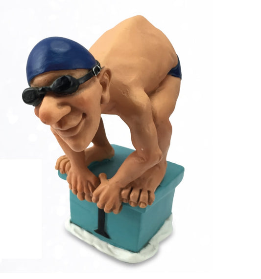 Figura Nuotatore, 13,5cm, Funny Jobs