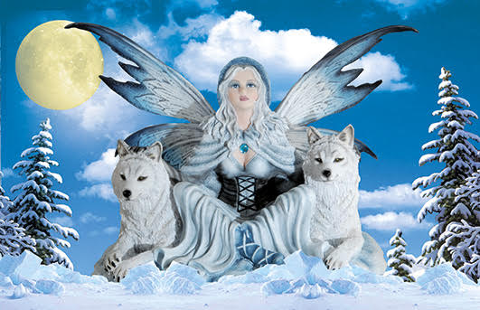 Les Alpes Calamite 3D Fantasy Fairy Land, 8,5 x 5,5cm