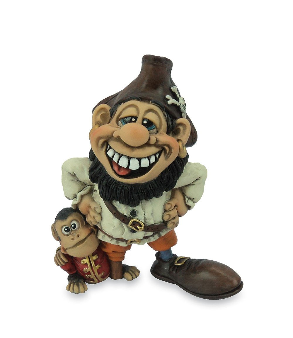 Funny Pirati LITTLE BLACK JACK con scimmia 9,5cm