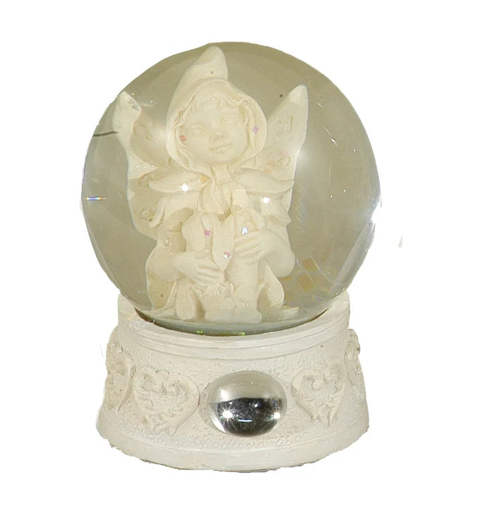 Fata palla di neve 6cm 45mm CONFEZIONE 6 PEZZI