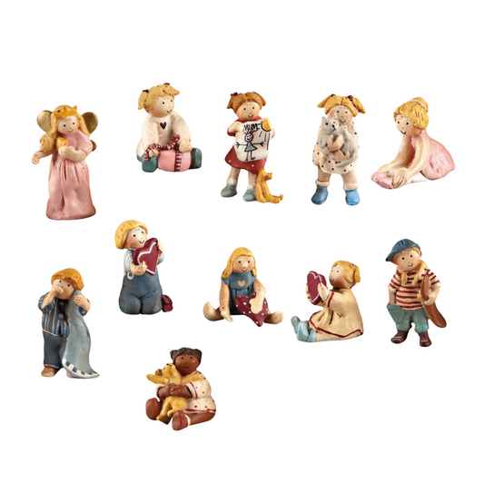 "Fortune Folk" LITTLE KIDS 6cm SET 12 pz. ass (12/48)