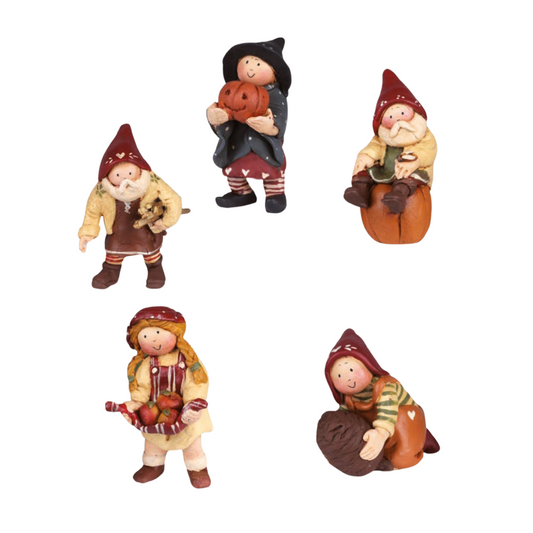 "Fortune Folk"  FOREST FRIENDS 6cm SET 5 pz. ass conf.10