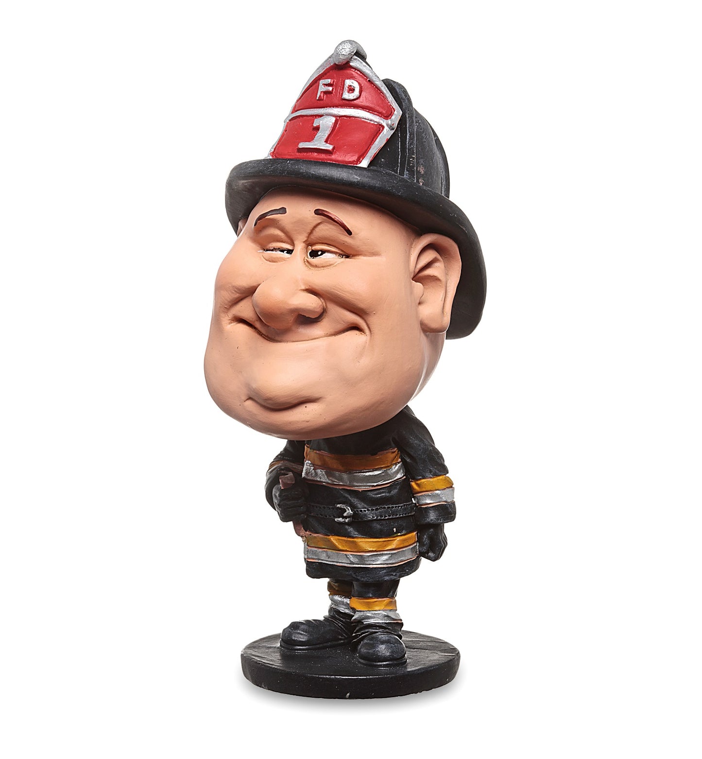 Figura Pompiere, 14,5cm, testa movibile, Funny Jobs