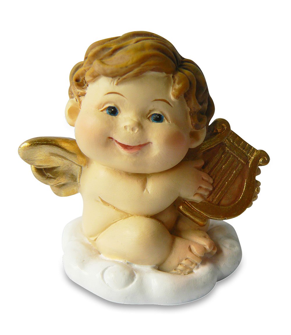 Lucky Angel Collection Angelo 5cm con arpa