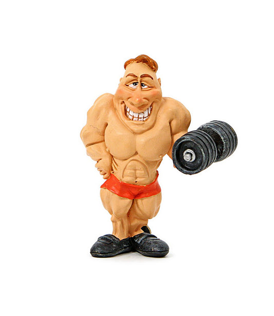 Bodybuilder, 8,5cm, Funny Mini Jobs