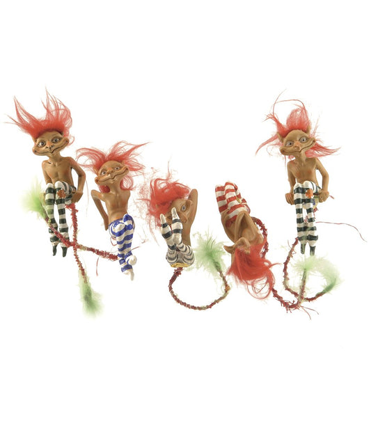 Lucy Trolls, Trolls dei colori appendini, 10cm, 4 pezzi