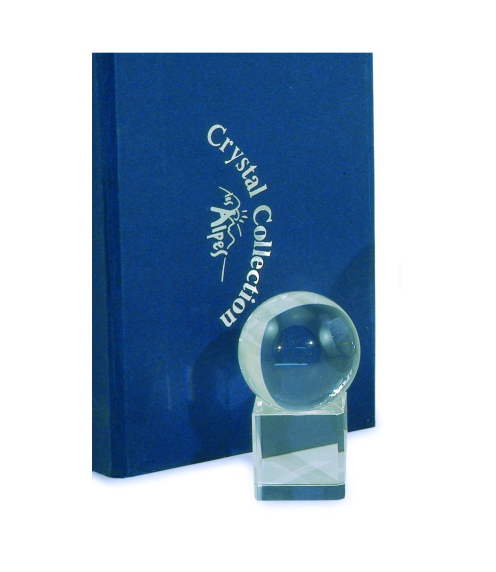 Crystal Collection sfera con base, 4cm