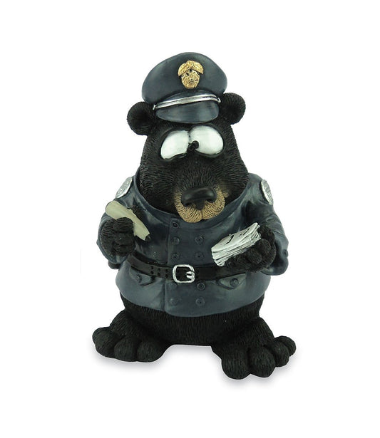 Funny Orso Bruno "Poliziotto" 10cm