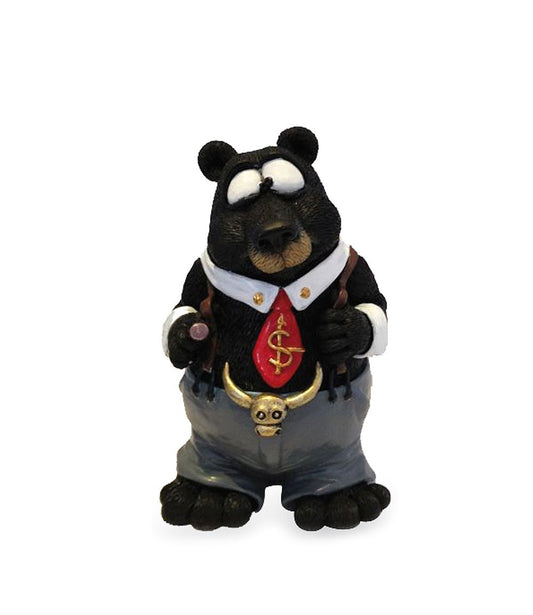 Funny Orso Bruno "Manager" 10cm