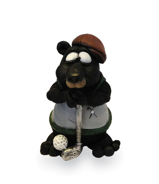 Funny Orso Bruno "Golfista" 9cm